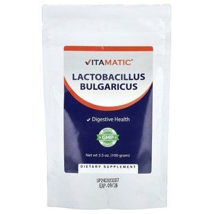 Vitamatic, болгарські лактобактерії, 100 г (3,5 унції)