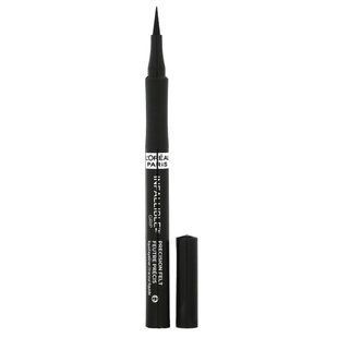 L'Or&eacute;al, Infallible Grip, точна фетрова підводка для очей, 600 чорна, 1 мл (0,034 рідк. унції)