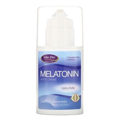 Крем з мелатоніном Life-flo (Melatonin body cream) 57 г