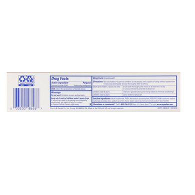 Харчова сода і пероксидна зубна паста, екстремальне відбілювання із захистом від плям, Arm,Hammer, 6,0 унцій (170 г)