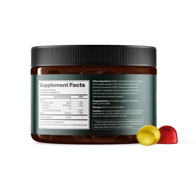 CBD Mind Shi (Full Spectrum CBD) Chewable Candies 750 mg, 30 pcs., Cherry and Banana