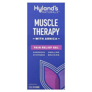 Hyland's, Muscle Therapy з арнікою, знеболюючий гель, 2,5 унції (70,9 г)