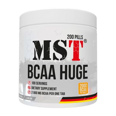 BCAA HUGE MST 200 tabs купить в Киеве и Украине