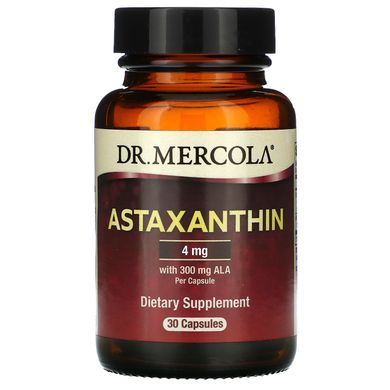 Астаксантин Dr. Mercola (Astaxanthin) 30 капсул