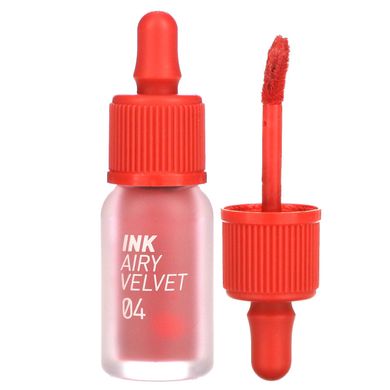 Peripera, Тинт для губ Ink Airy Velvet Lip Tint, 04 Pretty Pink, 4 г (0,14 унції)