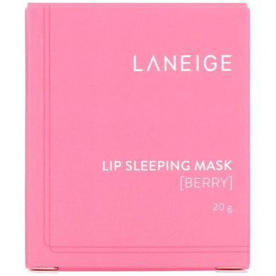 Нічна маска для губ, ягідна, Lip Sleeping Mask, Laneige, 20 г