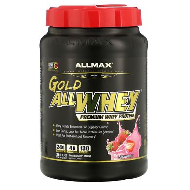 Сироватковий протеїн ALLMAX Nutrition (AllWhey Gold) 907 г зі смаком клунікіб