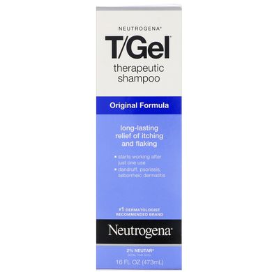 Терапевтичний шампунь Neutrogena (T/Gel Therapeutic Shampoo Original Formula) 473 мл
