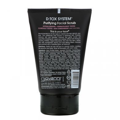 Очищающий скраб для лица Giovanni (Facial Scrub) 113 г купить в Киеве и Украине