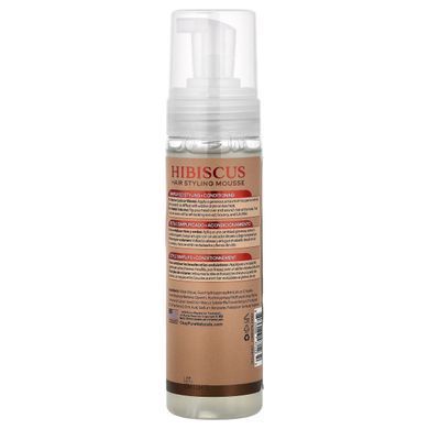 Okay Pure Naturals, Black Jamaican Castor Oil&reg;, мусс для укладки волос, гибкая фиксация, для сухих и поврежденных локонов, гибискус, 221 мл (7,5 унции) купить в Киеве и Украине