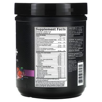 Комплекс незамінних амінокислот MuscleTech (Platinum 100% EAA+) 393 г фруктовий пунш