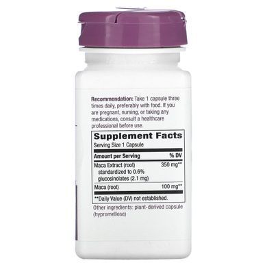 Maca Natures Way 450 mg 60 capsules