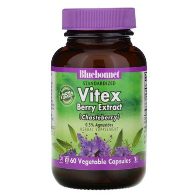 Екстракт ягід Вітекса священного Bluebonnet Nutrition 225 мг 60 капсул