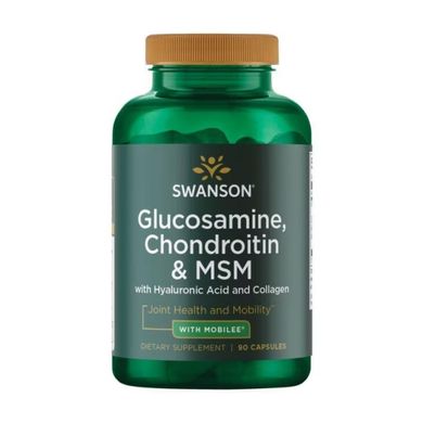 Glucosamine Chondroitin MSM 90caps (До 09.23) купить в Киеве и Украине