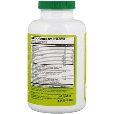 Зелений Суперфуд, Amazing Grass, 650 мг, 150 капсул