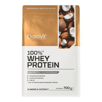 Протеин 100% Whey Protein OstroVit 700 г Миндаль &ndash; Кокос купить в Киеве и Украине