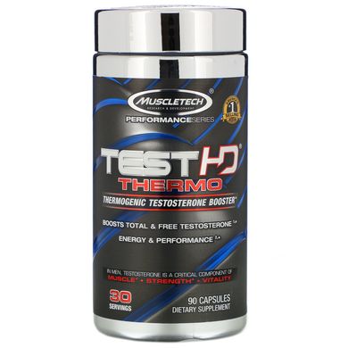 Тест HD Термо, Test HD Thermo, Muscletech, 90 капсул