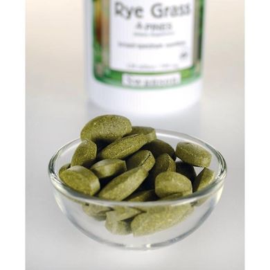 Житня трава, Rye Grass, Swanson, 500 мг, 120 таблеток