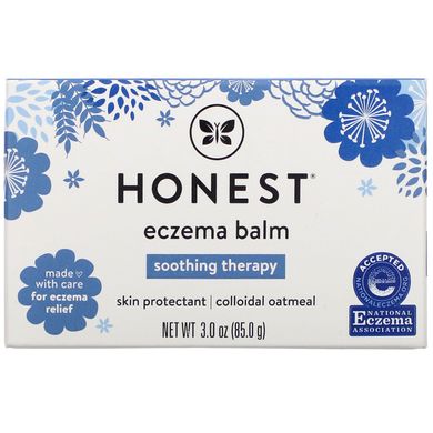 Успокаивающий бальзам от экземы, Soothing Therapy Eczema Balm, The Honest Company, 3,0 унции (85,0 г) купить в Киеве и Украине