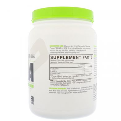Амінокислота BCAA Essentials, фруктовий пунш, MusclePharm, 516 г