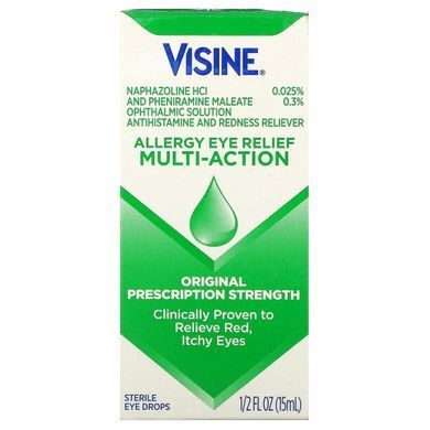 Visine Allergy Eye Relief Multi-Action Eye Drops 15 ml