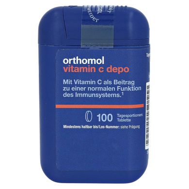 Orthomol Vitamin C depo, Ортомол Вітамін С депо 100 днів (таблетки)