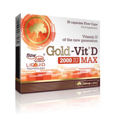 Gold-Vit D Max OLIMP 30 caps купить в Киеве и Украине