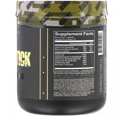 Boom Stick, testosterone support, Redcon1, 270 capsules