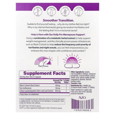 AZO, Menopause Relief, 30 Capsules купить в Киеве и Украине
