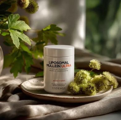 Липосомальный коровяк Ультра CodeAge (Liposomal Mullein Ultra) 90 капсул купить в Киеве и Украине