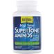 Аминокислоты NighTime Supertone, тройной аминокомплекс, Natural Balance, 120 вегетарианских капсул фото
