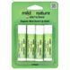 Mild By Nature, Sierra Bees&trade;, Organic Lip Balms, Mint Burst, 4 Pack, 0.15 oz (4.25 g) Each