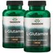 L-глютамін, L-Glutamine, Swanson, 500 мг, 200 капсул фото