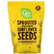 Органічні пророслі насіння соняшнику з морською сіллю, Organic Sprouted Sunflower Seeds with Sea Salt, Go Raw, 454 г фото