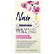 Product for hair removal, wax strips, for face and bikini, 40 wax strips + 4 wipes