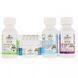 Natural product, set from little bee, including syrup for cough + phlegm, soothing chest balm, dill water, multivitamins with iron, Zarbees, 7.5 fl oz.