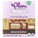 Plum Organics, Батончик Mighty Nut Butter, от 15 месяцев и старше, миндальное масло, 5 батончиков, по 0,67 унции (19 г) каждый фото