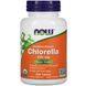 Сертифікована натуральна хлорела Now Foods (Organic Chlorella) 500 мг 200 таблеток фото