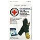Doctor Arthritis Cotton Gloves and Treatment Guide for Arthritis with Open Fingers, Medium Size, Grey, 1 pair.