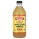Bragg, organic apple vinegar with mother, raw, unfiltered, 473 ml (16 fluid ounces)