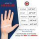 Doctor Arthritis Cotton Gloves and Treatment Guide for Arthritis with Open Fingers, Medium Size, Grey, 1 pair.