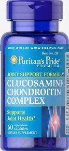 Глюкозамин Хондроитин Комплекс, Glucosamine Chondroitin Complex, Puritan's Pride, 60 капсул купить в Киеве и Украине