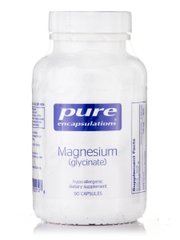 (ПОВРЕЖДЕНА!!!) Магний Глицинат Pure Encapsulations (Magnesium Glycinate) 90 капсул купить в Киеве и Украине