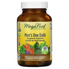 Мультивітаміни для чоловіків MegaFood (Men's One Daily) 60 таблеток