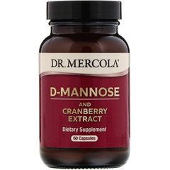 Підтримка нирок з журавлиною Dr. Mercola (D-Mannose) 60 капсул