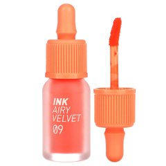 Peripera, Тинт для губ Ink Airy Velvet Lip Tint, 09, кораловий, 100 пікселів, 0,14 унції (4 г)