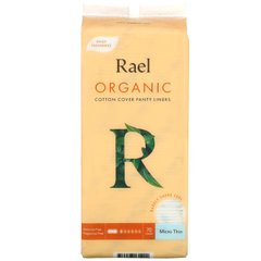 Rael, Ежедневные прокладки из органического хлопка, тонкие, 70 штук купить в Киеве и Украине