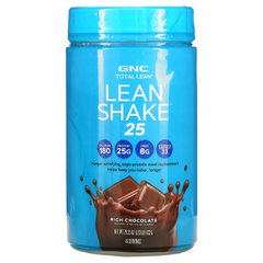 GNC, Total Lean, Lean Shake 25, протеин с насыщенным шоколадным вкусом, 832 г (29,35 унции) купить в Киеве и Украине