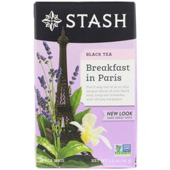 Чай «Сніданок у Парижі» Stash Tea (Black Tea) 18 пак. 36 р