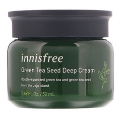 Крем інтенсивної дії з екстрактом насіння зеленого чаю, Innisfree, 50 мл